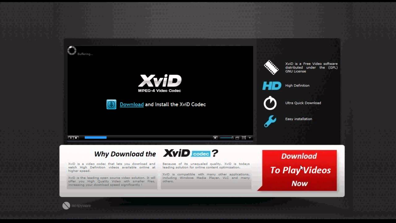 xvid codec mac 2018 tablet